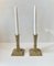 Antique English Gilt Ormulo Bronze Candlesticks by Samuel Clark, 19th Century, Set of 2, Image 3