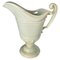 Decorative Urn in White Porcelain attributed to Gien, France, 1930s 1