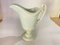 Urna decorativa de porcelana blanca atribuida a Gien, Francia, años 30, Imagen 8