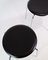 Black Ash Dot Foot Stools attributed to Arne Jacobsen for to Fritz Hansen, 2017, Set of 2 2