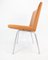 Sedie Kastrup in pelle color cognac Ap40 di Hans J. Wegner per Carl Hansen & Son, anni '80, set di 2, Immagine 8