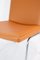 Sedie Kastrup in pelle color cognac Ap40 di Hans J. Wegner per Carl Hansen & Son, anni '80, set di 2, Immagine 4