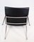 Kastrup Chairs in Black Leather Model Ch401 attributed to Hans J. Wegner & Carl Hansen & Son for Carl Hansen & Søn, 1960s, Set of 2 5