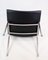 Kastrup Chairs in Black Leather Model Ch401 attributed to Hans J. Wegner & Carl Hansen & Son for Carl Hansen & Søn, 1960s, Set of 2, Image 5