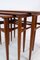 Danish Nesting Tables in Teak Wood, 1960s, Set of 3, Image 5