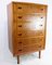 Danish Chest of Drawers in Teak Wood, 1960s, Image 5