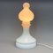 All-Glass Bishop Table Lamp attributed to Ivan Jakes, 1970s, Image 7