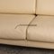 Studio 191 Leather Sofa Set in Cream from Walter Knoll / Wilhelm Knoll, Set of 2, Image 5