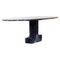 Mid-Century Modern Black Marble Samo Dining Table attributed to Carlo Scarpa, Italy, 1970s 1