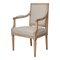 Swedish Gustavian Upholstered Pine Armchair 1