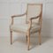 Swedish Gustavian Upholstered Pine Armchair, Image 8