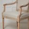 Swedish Gustavian Upholstered Pine Armchair 9