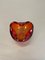 Red Murano Glass Bowl or Ashtray, Italy, 1970s 8