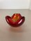Red Murano Glass Bowl or Ashtray, Italy, 1970s 4