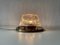 Lampade da incasso per cinema in ottone e vetro, anni '60, Immagine 7