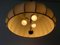 Lampada Mid-Century moderna regolabile in ottone con paralume in tessuto di WKR, Germania, anni '70, Immagine 9