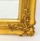 Antique French Painted & Parcel Gilt Trumeau Mirror, 19th Century 14