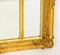 Espejo Trumeau francés antiguo pintado y dorado, siglo XIX, Imagen 11