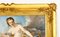 Espejo Trumeau francés antiguo pintado y dorado, siglo XIX, Imagen 6