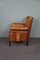 Brown Sheep Leather Armchair 4