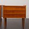 Vintage Danish Teak Nightstands, 1960s, Set of 2 7