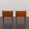 Tables de Chevet Vintage en Teck, Danemark, 1960s, Set de 2 3