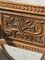 Carved Oak Chair with Carved Lion Heads Decoration 4