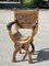 Carved Oak Chair with Carved Lion Heads Decoration 2