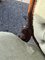 Sillas de comedor victorianas tapizadas con respaldo de globo. Juego de 6, Imagen 10