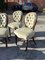 Victorian Upholstered Balloon Back Dining Chairs, Set of 6 3
