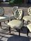 Victorian Upholstered Balloon Back Dining Chairs, Set of 6 4