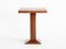 French Art Deco Walnut Pedestal Table, 1930s 7