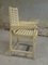 Wooden Slatted Armchair, 1950s 3