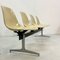 Vintage Four-Seat Bench in Fiberglas by Charles & Ray Eames for Herman Miller, 1960s, Image 4