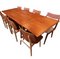 Model AT312 Dining Table in Teak and Oak by Hans J. Wegner for Andreas Tuck, 1950s, Image 23