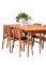 Model AT312 Dining Table in Teak and Oak by Hans J. Wegner for Andreas Tuck, 1950s, Image 28