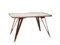 Mesa de centro Mid-Century moderna de madera y latón atribuida a Paolo Buffa, Italia, años 50, Imagen 3