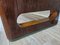 Sideboard in Maple and Rosewood with Black Glass Top from La Permanente Mobili Cantù, 1950s 8