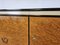 Sideboard in Maple and Rosewood with Black Glass Top from La Permanente Mobili Cantù, 1950s 16