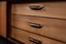 Modernes Mid-Century Holz Sideboard mit Schubladen, Dänemark, 1970er 21