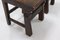 19th Century Spanish Hand Carved Oak Chairs, Set of 2, Image 5