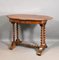 Antique French Gueridon Centre Table in Walnut, 1890s 12