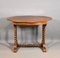 Antique French Gueridon Centre Table in Walnut, 1890s, Image 4