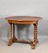 Antique French Gueridon Centre Table in Walnut, 1890s, Image 3