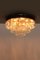 Lampade da soffitto in cristallo placcato in oro attribuite a LA Riedinger, anni '60, set di 2, Immagine 11