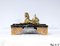 Vintage Inkwell in Bronze and Marble 18