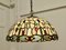 Large Vintage Arts and Crafts Ceiling Lamps in the style of Tiffany, 1970s, Set of 2 4