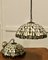 Lampade da soffitto grandi Arts & Crafts vintage nello stile di Tiffany, anni '70, set di 2, Immagine 8