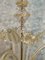 Vintage Kronleuchter aus Muranoglas 8