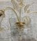 Lámpara de araña vintage de cristal de Murano, Imagen 2